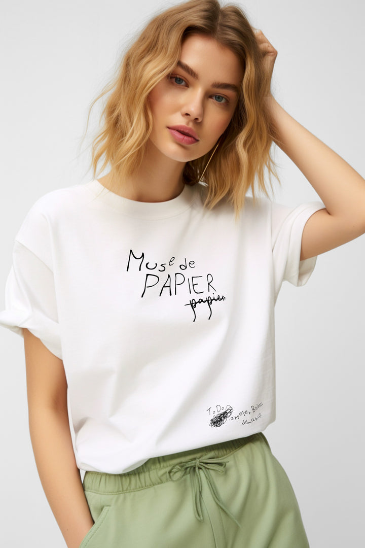 T-shirt | Muse de papier - To Do : appeler Balzac dimanche