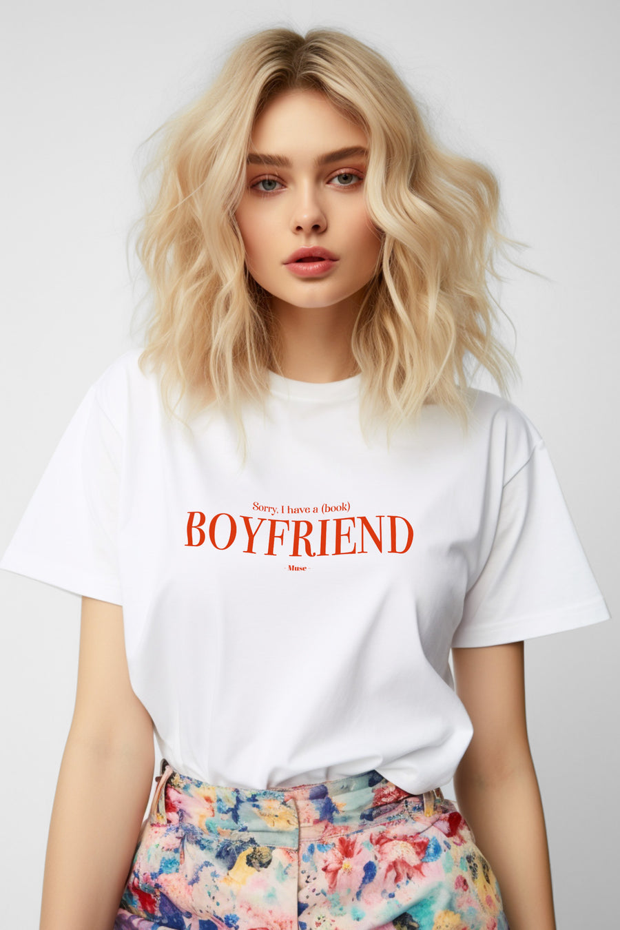 T-shirt | Sorry, I have a (book) boyfriend (5 coloris)