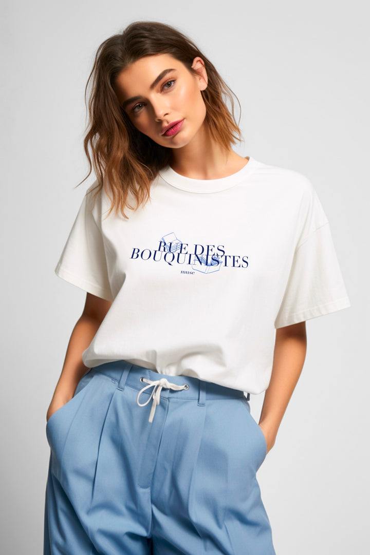 T-shirt | Rue des bouquinistes (2 coloris)