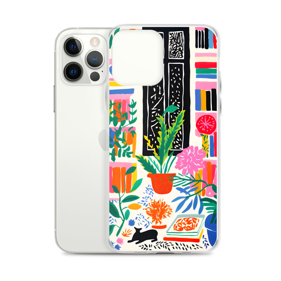 Coque pour iPhone® | La bibliothèque colorée