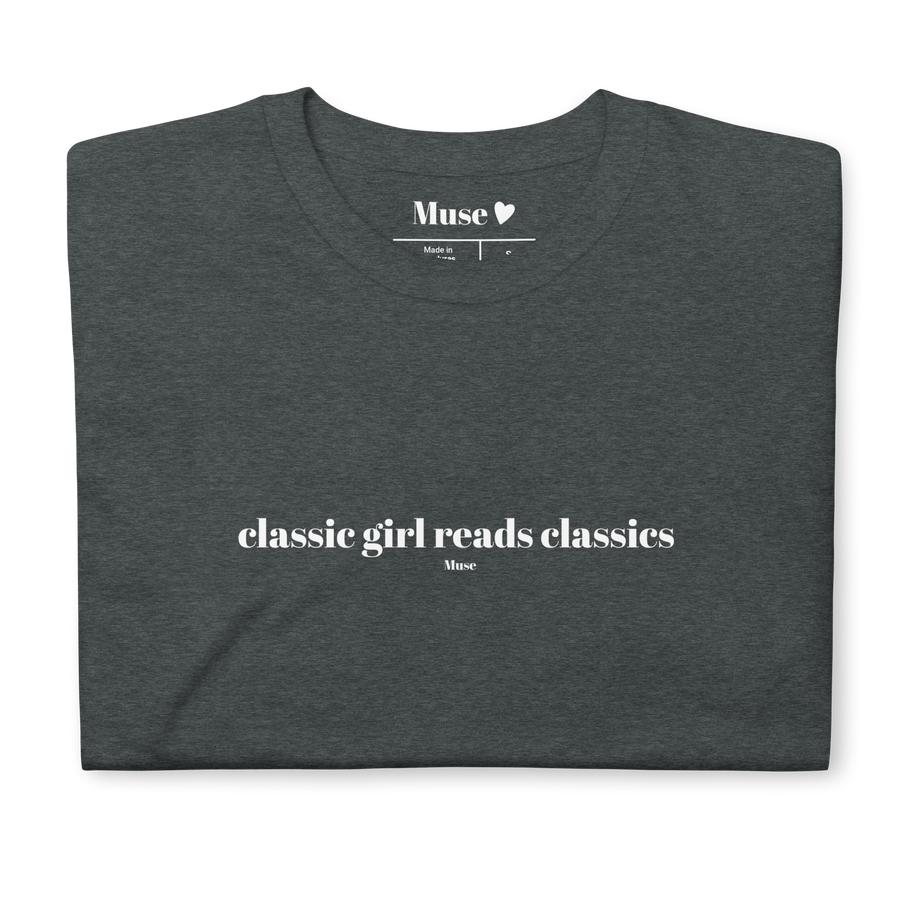 T-shirt | Classic girl reads classics (5 coloris)
