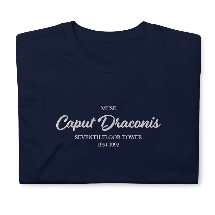 T-shirt brodé - Caput Draconis (5 coloris)