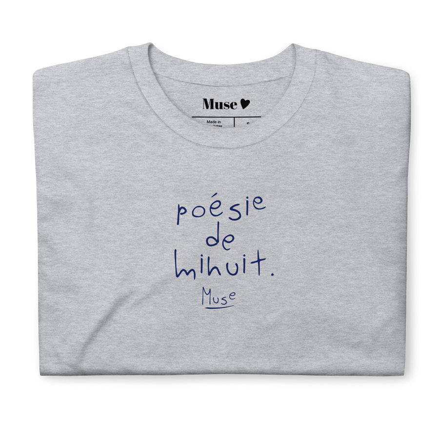 T-shirt | Poésie de minuit (5 coloris)