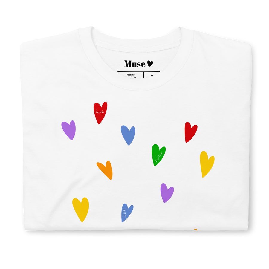 T-shirt | Mon coeur bat en prose