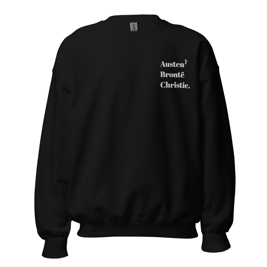 BRADERIE | Sweat brodé | Austen Brontë Christie