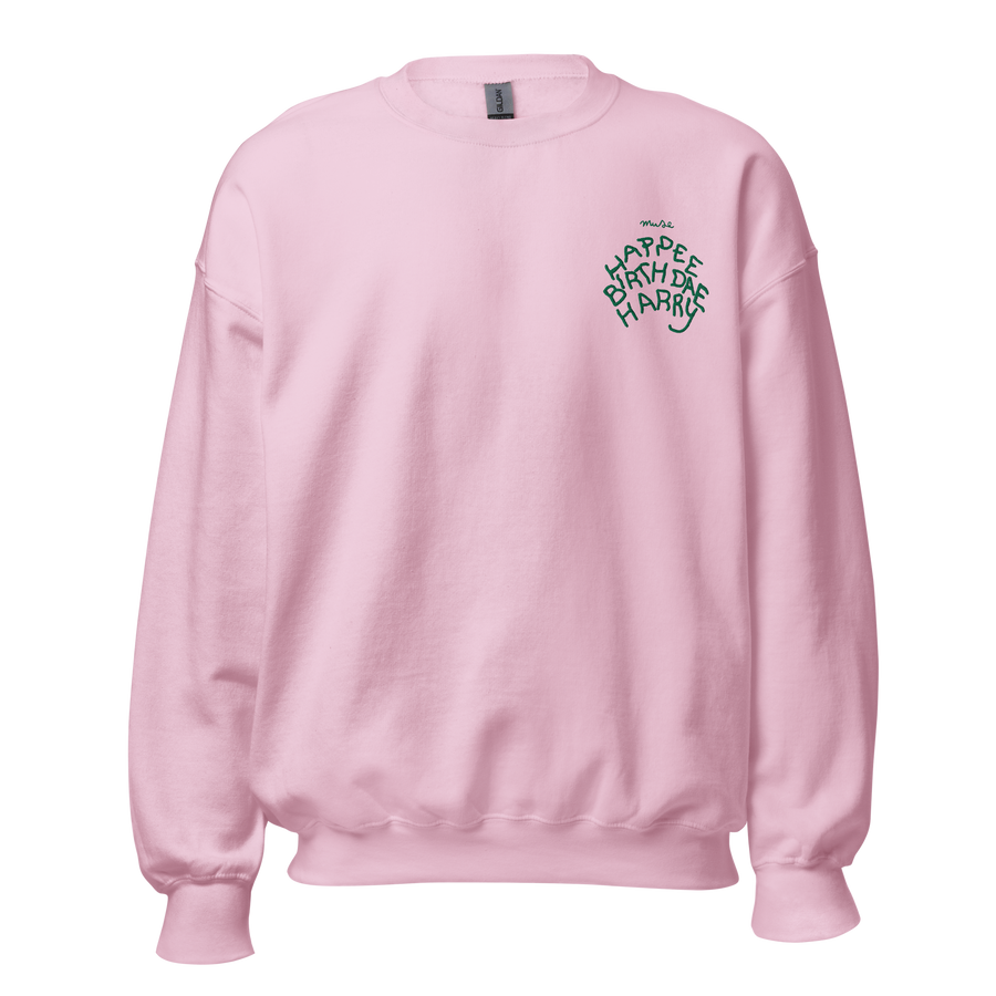 BRADERIE | Sweat brodé | Happee Birthdae Harry