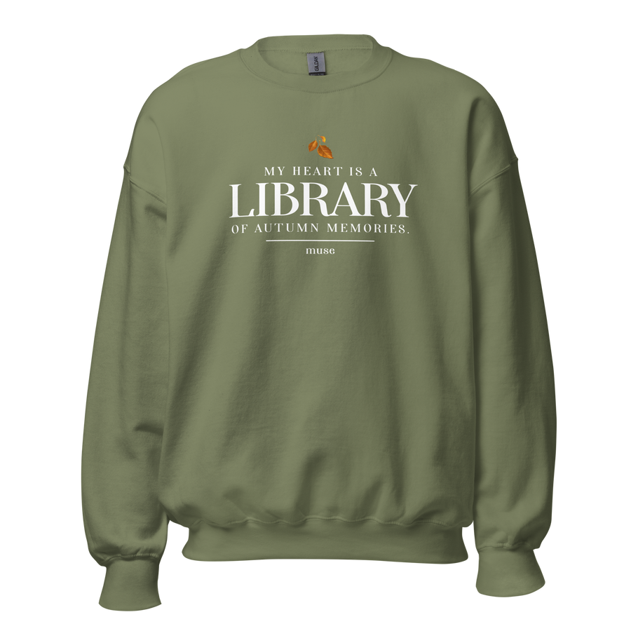 Sweat | My heart is a library full of autumn memories (6 coloris)