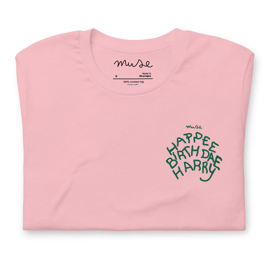 T-shirt brodé | Happee Birthdae Harry