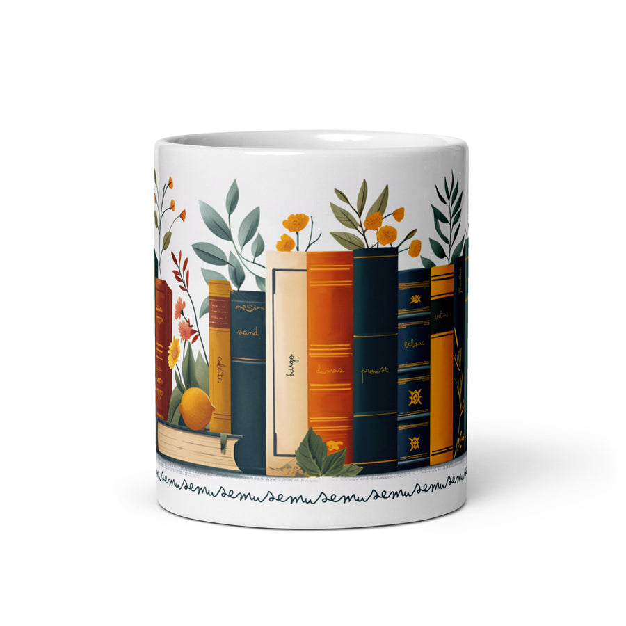 Mug | Rangée de livres