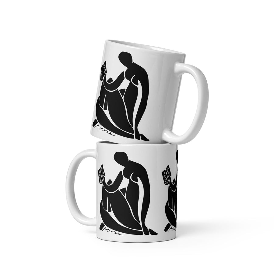 Mug | Matisse et la lectrice - noir