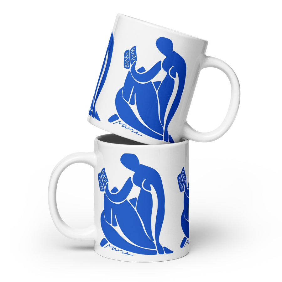 Mug | Matisse et la lectrice - bleu
