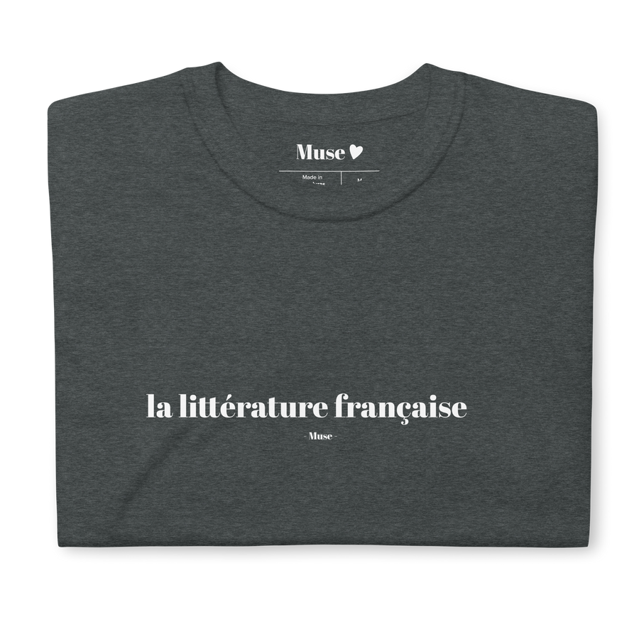 T-shirt | la littérature française (5 coloris)