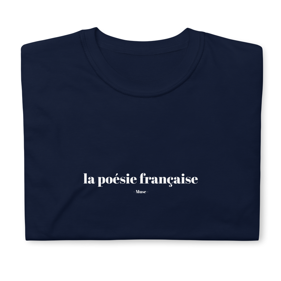 T-shirt | la poésie française (5 coloris)