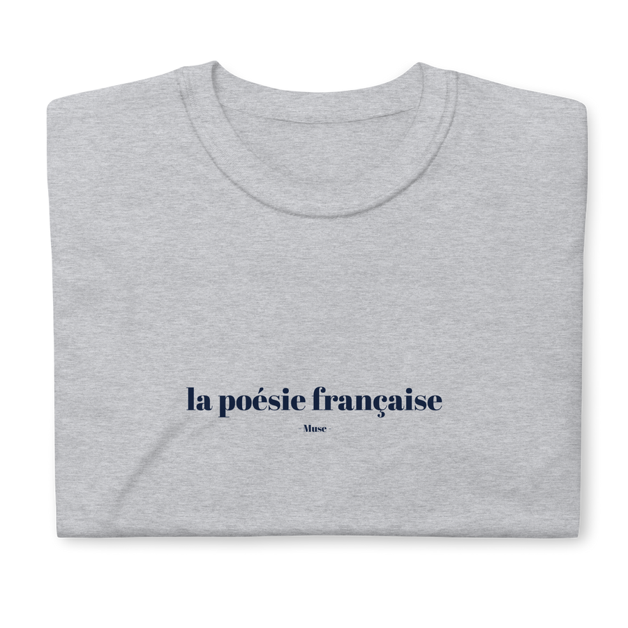T-shirt | la poésie française (5 coloris)