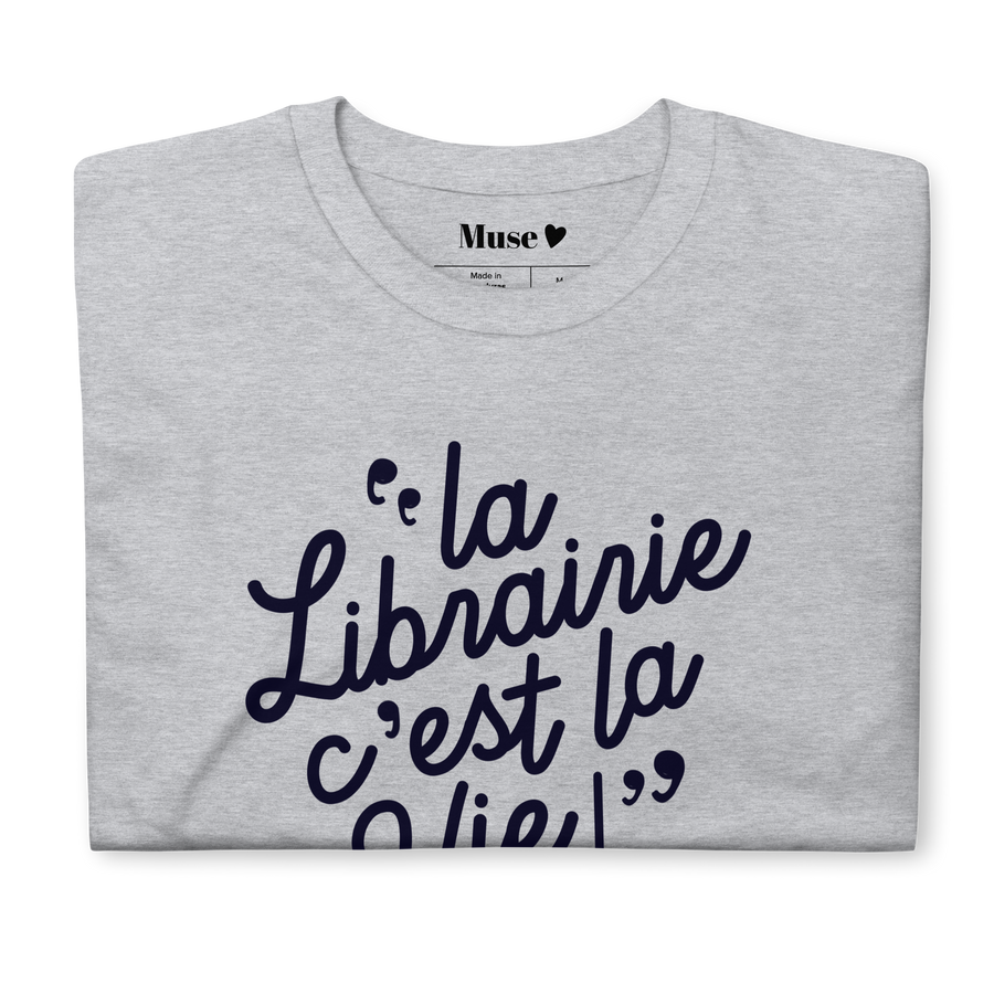 T-shirt | La librairie c'est la vie ! (5 coloris)