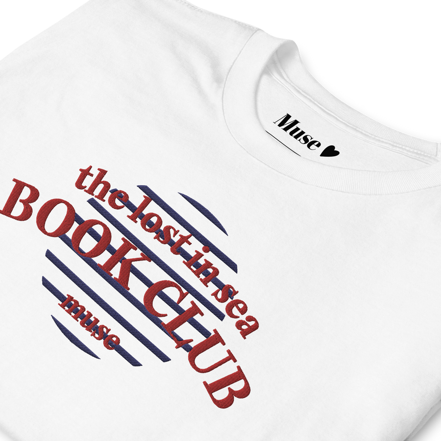 T-shirt brodé - ⚓️ The lost in sea Book Club (3 coloris)