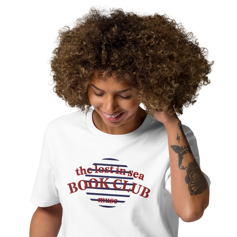T-shirt brodé - ⚓️ The lost in sea Book Club (3 coloris)